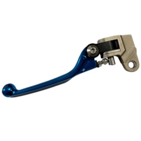 Segunda imagem do produto Manete de Embreagem Crf 250r 07/25 - Crf 450r 07/22 Retrátil Sunline Azul