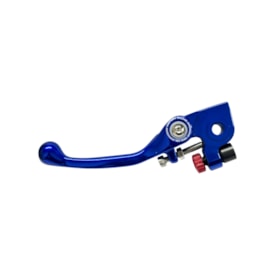 Manete de Embreagem Ktm 125 150 250 350 450 Sx Sxf Retrátil Azul Gaia Mx