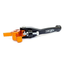 Manete de Freio Ktm 14/22 Bms Nanotech Preto Laranja
