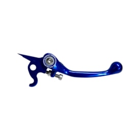 Manete de Freio Ktm 150 250 300 350 450 Exc Excf 05/13 Retrátil Gaia MX Azul