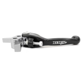 Segunda imagem do produto Manete Kit Ktm Exc 14/24 - Excf 14/24 Retrátil Bms Nanotech Preto Prata