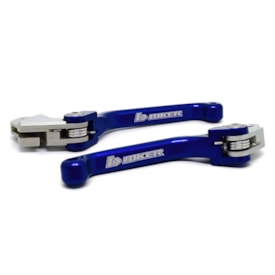 Manete Kit Sherco 250 15/20 - 300 15/20 Retrátil Biker Azul