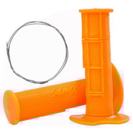 Manopla Amx Pro Laranja Fluor