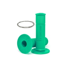 Manopla Biker Diamond Grip Verde Pine Green