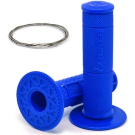 Manopla Biker Diamond Waffle Azul