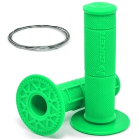 Manopla Biker Diamond Waffle Verde