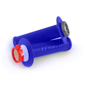 Manopla Biker Lock On Ktm 2t 04/16 - Husqvarna 14/16 Azul