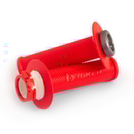 Manopla Biker Lock On Tornado - Falcon Nx 400 Vermelho