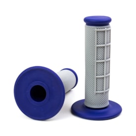 Manopla Br Parts Dual Diamond/Waffle Soft/Firm Cinza Azul