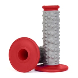 Manopla Br Parts Xtremer Cinza Vermelho