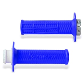 Segunda imagem do produto Manopla Crf 230 - Crf 250f - Tornado - Ttr 230 Lock On Biker Azul