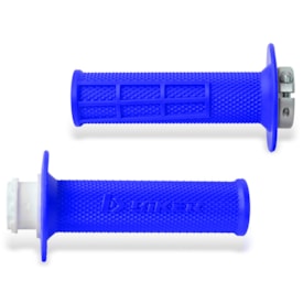 Segunda imagem do produto Manopla Kawasaki - Suzuki Lock On Biker Azul