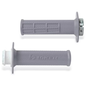 Segunda imagem do produto Manopla Kawasaki - Suzuki Lock On Biker Cinza