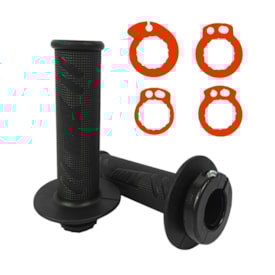 Manopla Ktm - Husqvarna - Gasgas - Beta Amx Lock On Lite Preto