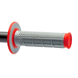 Manopla Renthal Dual Tapered Diamond/Waffle Vermelho