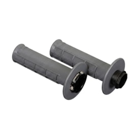 Manopla Renthal Lock-On MX Original Medium Half Waffle Cinza