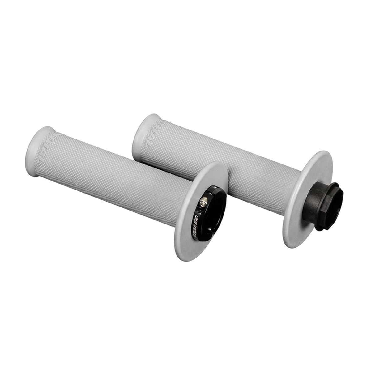 Manopla Renthal Lock-On MX Original Soft Full Diamond Cinza Claro
