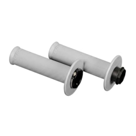 Manopla Renthal Lock-On MX Original Soft Full Diamond Cinza Claro