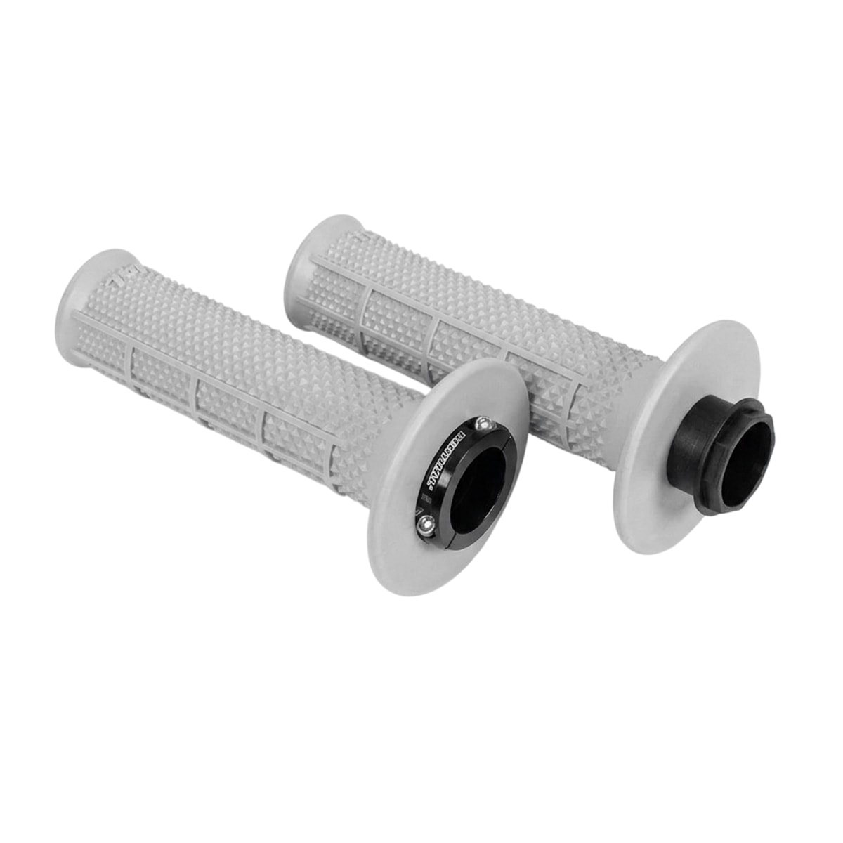 Manopla Renthal Lock-On MX R-Works Ultratacky Tappered Cinza Claro