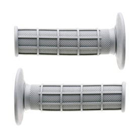 Manopla Renthal Single Full Waffle Soft Cinza Claro