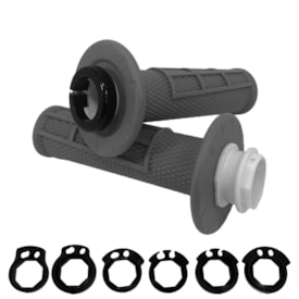 Manopla Rezzy Lock On Cinza