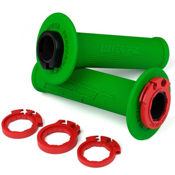 Tubo de Acelerador com Manopla Crf 230 - Crf 250f Vermelho Wirtz