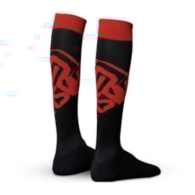 Segunda imagem do produto Meião Asw Icon 19 Preto Vermelho