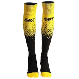 Meião Br Parts Halftone Amarelo Preto