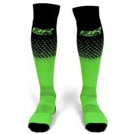 Meião Br Parts Halftone Preto Verde