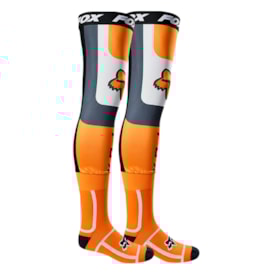 Meião Fox Flexair Knee Brace Laranja