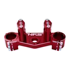 Mesa Superior de Guidão Crf 250f 22mm Alta Nfs Racing Vermelho