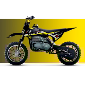 Segunda imagem do produto Mini Cross Ferinha Elétrica 500w 36v Amarelo