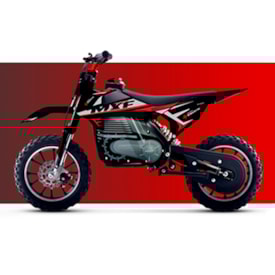 Segunda imagem do produto Mini Cross Ferinha Elétrica 500w 36v Vermelho