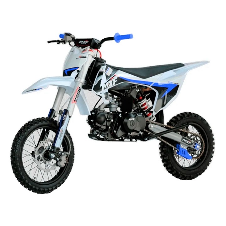 Motinha Mini Moto De Trilha Motocross 20 Cm Coloridos Azul