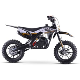 Segunda imagem do produto Mini Moto Mxf Ferinha 49cc - Partida Elétrica Laranja