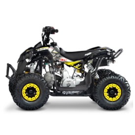 Segunda imagem do produto Mini Quadriciclo Thor 90cc Amarelo