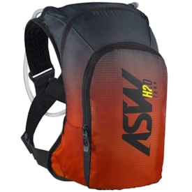 Mochila Bolsa de Hidratação Asw H2o Tank 3 Litros Laranja Cinza