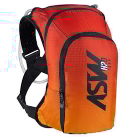 Mochila Bolsa de Hidratação Asw H2o Tank 3 Litros Vermelho Amarelo