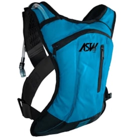 Mochila Bolsa de Hidratação Asw H2O Tank Lite Azul