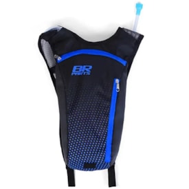 Mochila Bolsa de Hidratação Br Parts Circle 2 Litros Preto Azul