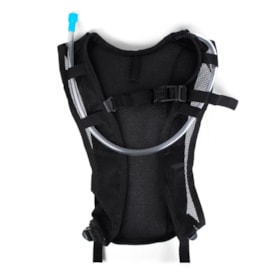 Segunda imagem do produto Mochila Bolsa de Hidratação Br Parts Classic 2 Litros Preto Rosa