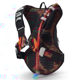 Segunda imagem do produto Mochila Bolsa de Hidratação Uswe Raw 8 3L Laranja