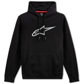 Moletom Alpinestars Ageless V2 Hoodie Preto Cinza