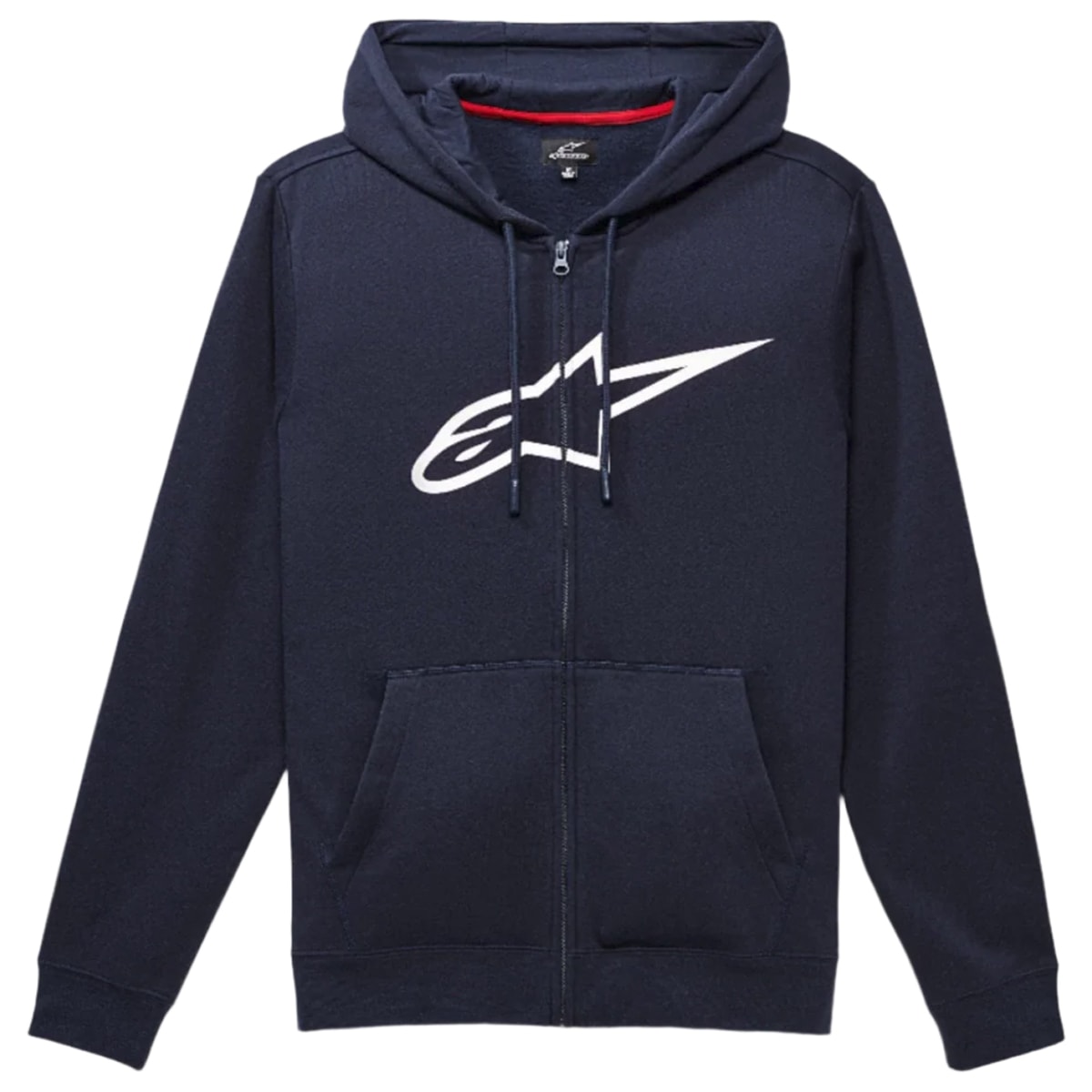 Moletom Alpinestars Ageless Zip V3 Hoodie Azul Branco