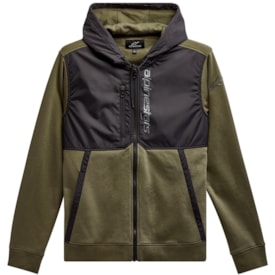 Moletom Alpinestars Aligned Hoodie Verde Militar