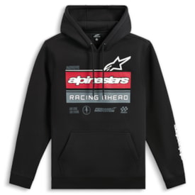 Moletom Alpinestars Harken Hoodie Preto