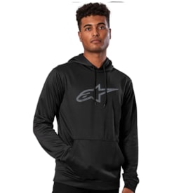 Segunda imagem do produto Moletom Alpinestars Inception Athletic Hoodie Preto
