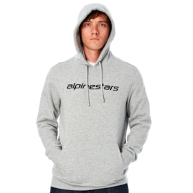 Segunda imagem do produto Moletom Alpinestars Linear Race Cinza Claro