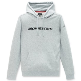Moletom Alpinestars Linear Race Cinza Claro