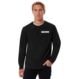 Segunda imagem do produto Moletom Alpinestars Reblaze Chest Crew Fleece Preto